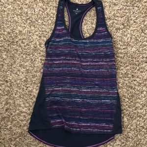 Athleta purple and dark blue tank top (size XS)